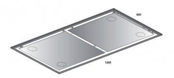 Plafond afzuigkap carina tek1 0